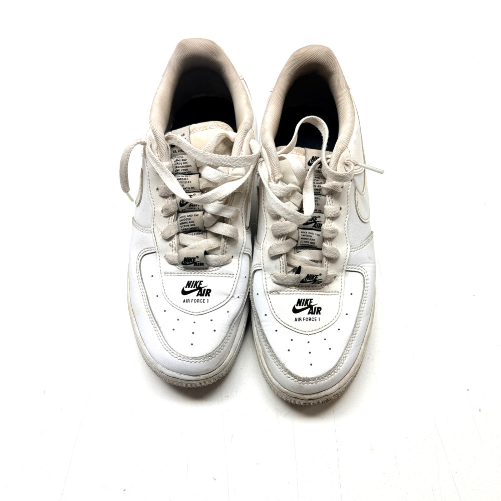 Nike Air Force 1 07 LV8 3 Double Air White Black Men's Size 6.5 Shoes CJ1379-100